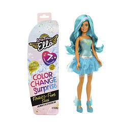 Dream Bella - Color Change Surprise - Ella Poupee Mannequin 29 cm avec Accessoires - Bleu