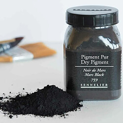 Avis Raphael Pigment pour création de peinture - pot 180 g - Noir de Mars