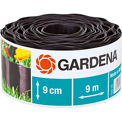 Gardena 00530-20 Bordure de Platebande Brun 9 cm x 9 m