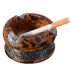 Universal 1PC 3 pouces bois cendrier plateau tabac cigarette cigarette titulaire de fumée de cigarette à bois cendrier à la maison outil de fumer 78 * 78 * 36mm | cendriers