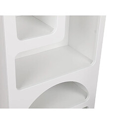 Acheter Vente-Unique Etagère avec 5 niches - Blanc - LUELA