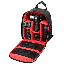 Wewoo Sac à dos appareil photo rouge pour GoPro, SJCAM, Nikon, Canon, Xiaomi YI, taille: 27,5 * 12,5 * 34 cm à de sport de plein air portable caméra