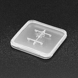 Avis Universal Case de stockage de cartes mémoire TF à 10pcs TF Transparent