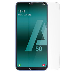 3mk Film Galaxy A50 Protège écran Verre trempé 9H biseauté Muvit - Noir