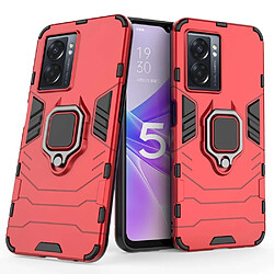 Htdmobiles Coque pour Oppo A77 5G / A57 4G / 5G / Realme Narzo 50 5G - housse etui rigide anti choc + film ecran - ROUGE