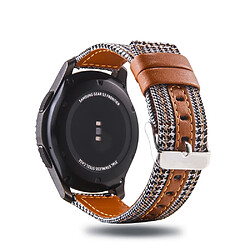 Bracelet en PU tissu 006 pour votre Smart Watch 22mm