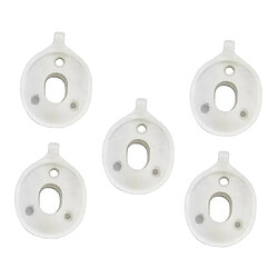 5x Accessoires D'Instrument de Musique de Support de Ressort de Cor Ténor 17.5x13.5mm pas cher