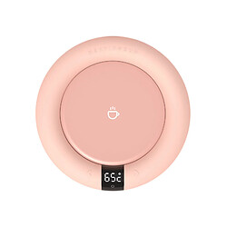 Chauffe-café De Bureau Avec 3 Réglages De Température Smart Cup Warmer Pink Round