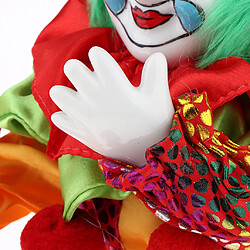 Porcelaine poupées clowns pied suspendu amusants