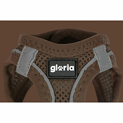 Harnais pour Chien Gloria 31-34,6 cm Marron S 27-28 cm pas cher