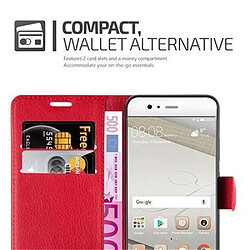 Acheter Cadorabo Coque Huawei P10 Etui en Rouge