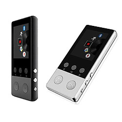 Universal Le lecteur MP3 métal Bluetooth est construit en 8G HiFi Music (Silver) MT