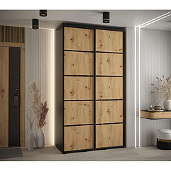 Abiks Meble Armoire DAVOS 4 À Portes Coulissantes 235,2/130/45 2 Portes