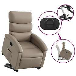 Acheter vidaXL Fauteuil inclinable Cappuccino Similicuir