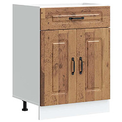 vidaXL Armoire de cuisine Kalmar vieux bois bois d'ingénierie