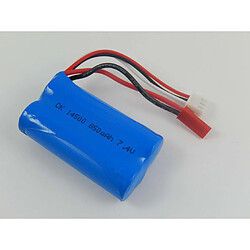 vhbw Batterie Li-Ion 850mAh (7.4V) pour drone de modélisme Jamara Flyscout comme 43965.