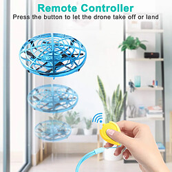 Universal Mini Drone UFO Hand Operated RC Helicopter(Bleu)