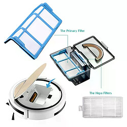 Avis AD Kit de filtre aspirateur de remplacement pour aspirateur Robot Ilife V3 V3S V5 V5S,Pro Robot aspirateur filtres et 6 brosses latérales et