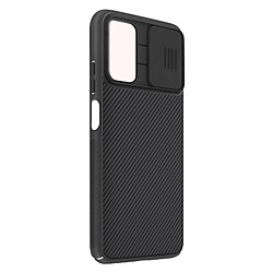 Coque Xiaomi Redmi 9T / Poco M3 Cache Caméra Striée CamShield Nillkin Noir