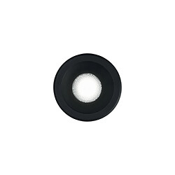 Ideal Lux Downlight encastré intérieur à LED intégré 1 lumière noir 3000K