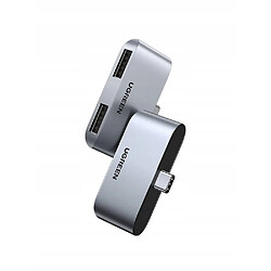 GUPBOO Adaptateur USB-C vers 2 x USB 3.0 415 Mo/s,JL2256