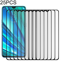 Wewoo Film de verre trempé 25 PCS Pour OPPO Realme 5 Pro Pleine Colle Protecteur D'écran Couverture De