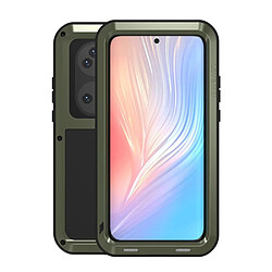 Coque en silicone, antichoc, anti-chute, anti-poussière vert pour votre Huawei P50 Pro