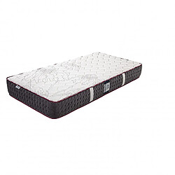 LUXURY LITERIE Matelas GoldSup (24cm), mousse haute densité, haute adaptabilité, ergonomique, indépendance du couchage, face été/hiver, 90x190cm