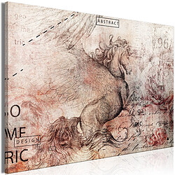 Decoshop26 Tableau toile de décoration murale impression premium en 1 partie sur châssis en bois motif Vision Artistique 120x80cm 11_0014598