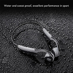 Avis Casque D'écoute Sans Fil Bluetooth V5.0 à Conduction Osseuse Pour Le Sport Blanc