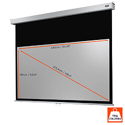 Ecran de projection celexon Manuel PRO PLUS 240 x 135cm