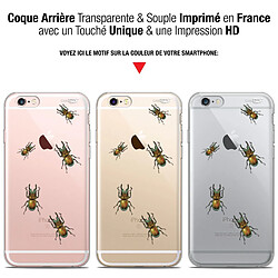 Avis Caseink Coque arrière Apple iPhone 6/6s (4.7 ) Gel HD [ Nouvelle Collection - Souple - Antichoc - Imprimé en France] Petits Scarabés