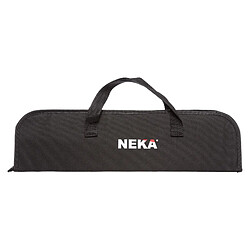 Avis Neka Kit 4 Ustensiles de barbecue avec rangement - Noir