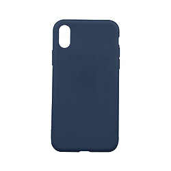 Coque en TPU mate pour iPhone 15 Pro Max 6.7" bleu foncé