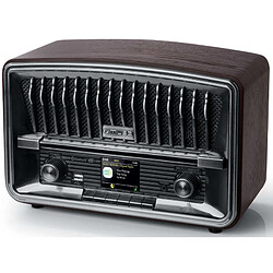 Radio de table 10w marron avec bluetooth - m135dbt - MUSE