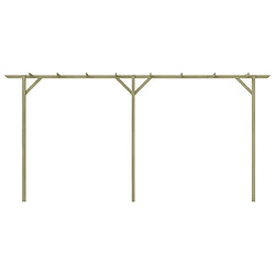 vidaXL Pergola de jardin 410 x 40 x 203 cm Bois