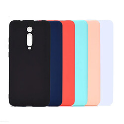 Wewoo Coque Souple Pour Xiaomi Redmi K20 / Étui en TPU de couleur bonbon Mi 9T rouge pas cher