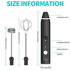 Universal Un chargeur USB portable, un batteur électrique, un batteur, un café, du lait, des œufs chauds. pas cher