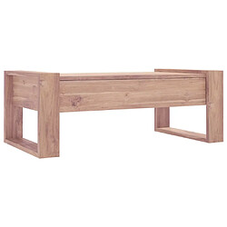 Maison Chic Table basse,Table Console Table d'appoint, Table pour salon 110 x 60 x 40 cm Bois de teck massif -MN48239 pas cher