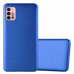 Cadorabo Coque Motorola MOTO G10 / G30 Etui en Bleu