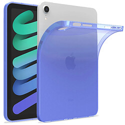 OKULI Transparent Étui Silicone Coque Housse Case Cover pour Apple iPad Mini 6 (2021) en Violet