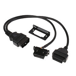 Acheter Câble Y OBDII 16 Pin Adaptateur Séparateur Pour Mazda Kia