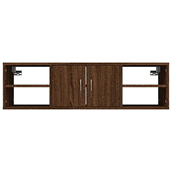 Acheter vidaXL Étagère murale chêne marron 102x30x29 cm bois d'ingénierie