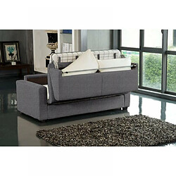 Avis Inside 75 Canapé EXPRESS 2-3 Places DREAMER Convertible lit 120*197*16 tweed gris graphite matelas 16 cm