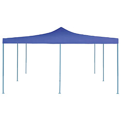 vidaXL Belvédère pliable 5x5 m Bleu