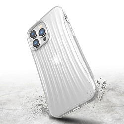 Raptic Coque pour iPhone 14 Pro Max Clutch Shockproof 3M avec motif rayures Transparent