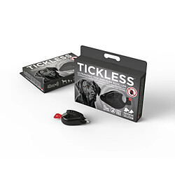 Tickless Chiens et Chats-Appareil Anti tiques et Anti Puces-sans Produits Chimiques-Noir