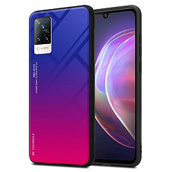 Cadorabo Coque Vivo V21 4G / 5G Etui en Violet