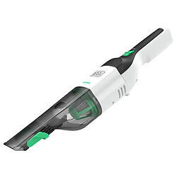 Black & Decker Aspirateur à main rechargeable 7.2v vert/blanc - REVHV8C-QW - BLACK+DECKER