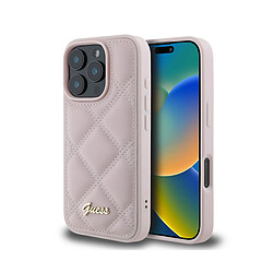 Guess Maroquinerie Guess Coque iPhone 16 Pro - Rose